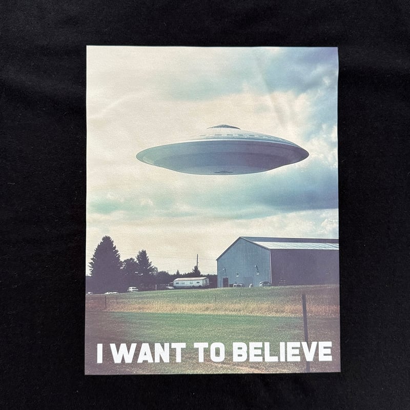 83 original / I WANT TO BELIEVE Tシャツ 農場|B:Black 83 original / I WANT TO BELIEVE Tシャツ 農場|B:Black