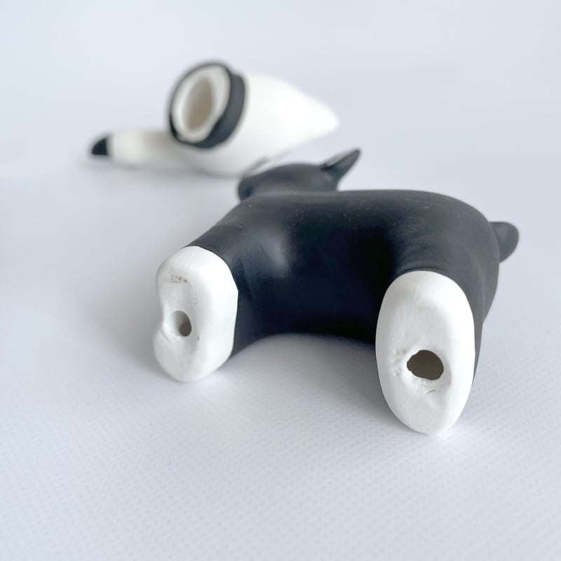 中古品【陶器製　猫】2点セット☆ 83SELECT ／ セラミックアニマル 陶器 | はちみせ （83）