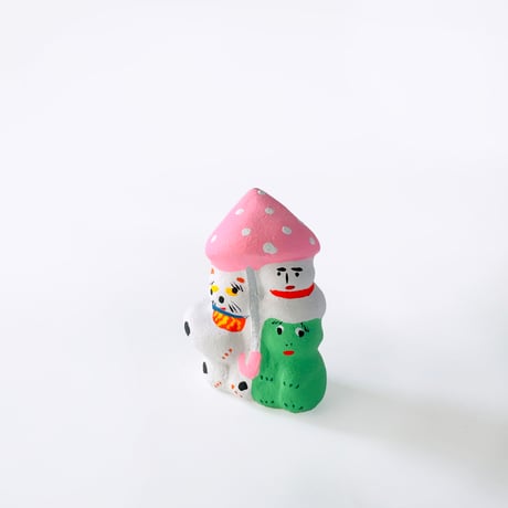habotan ／ 土人形（大) ｜てるてる坊主