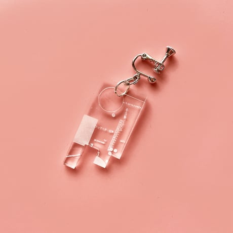 南村 杞憂  ／言葉の端々 ピアス・イヤリング｜2-Type