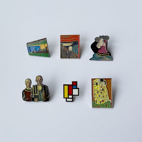 PINS  ART アート ピンバッジ｜A