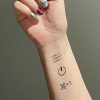 83 original ／ GEEK タトゥーステッカー ｜水なし