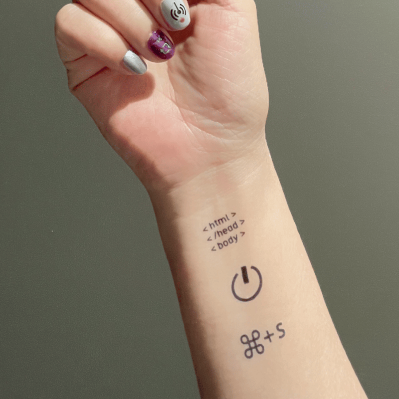 83 original ／ GEEK タトゥーステッカー ｜水なし | はちみせ （83）