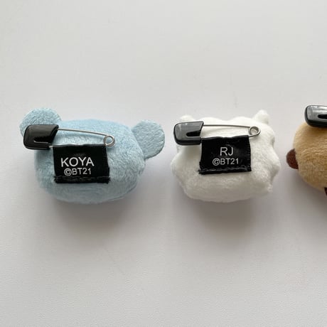 BT21 ぬいバッジ