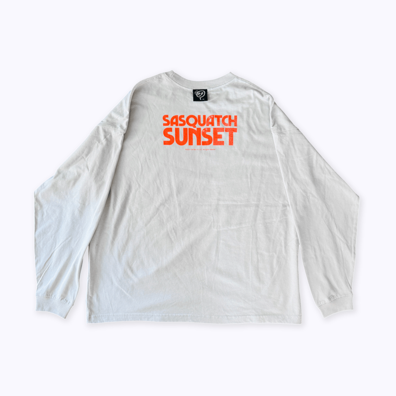 西村ツチカ ／ Sasquatch ロンT ビッグシルエット：フロストグレー