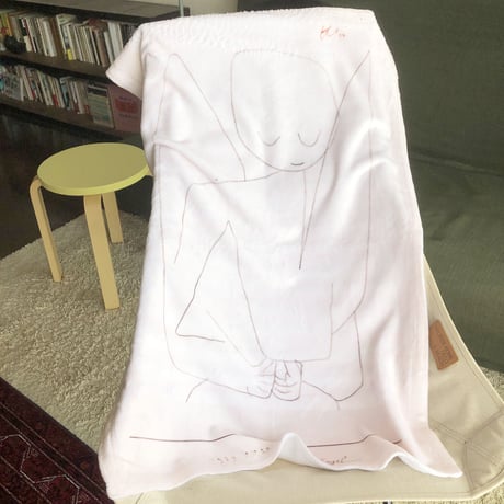 83 original ／ Paul Klee 忘れっぽい天使 Blanket｜ひざ掛け