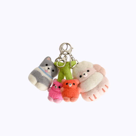 KotatsuVillage ／ Wool Felt Keychain