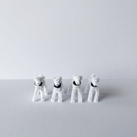 MOLER ／ mogol white 4dogs sets｜7