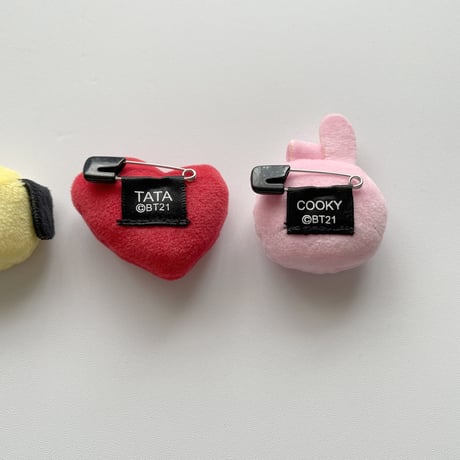 BT21 ぬいバッジ