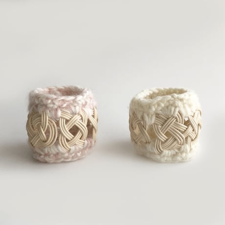 YOSHIKO ／  Rattan ニット Bangle シンプル