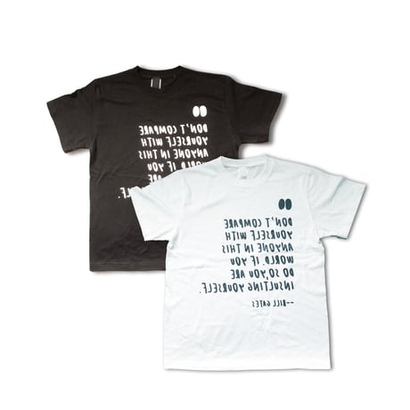 83 original ／Quotes by Bill Gates 鏡文字TEE