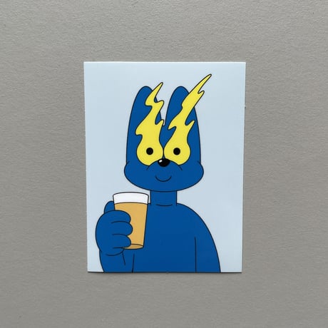 前田 麦 ／EOF IN TO YO  Sticker