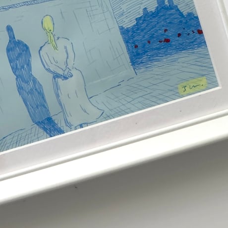 斎藤潤一郎 ／ 原画 空白に溶ける都市 No.14