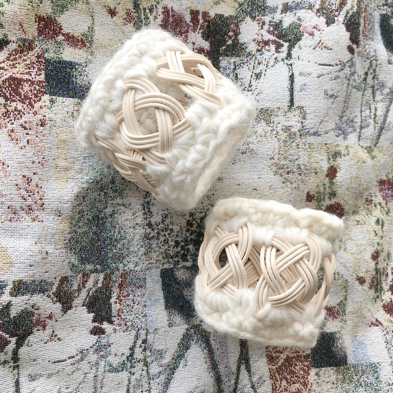 YOSHIKO ／ Rattan ニット Bangle シンプル | はちみせ （83）