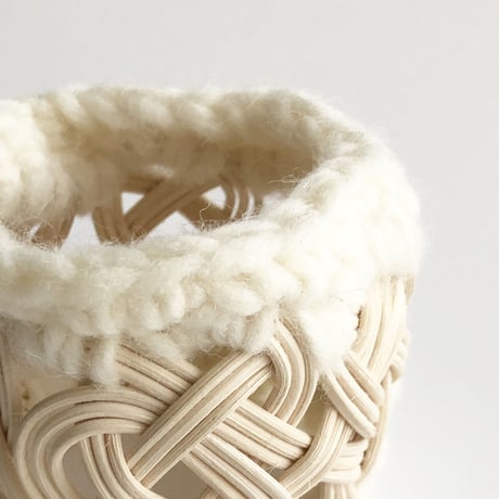 YOSHIKO ／  Rattan ニット Bangle シンプル