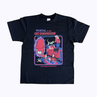 STEVEN RHODES T-shirt / Cat Dimension：03