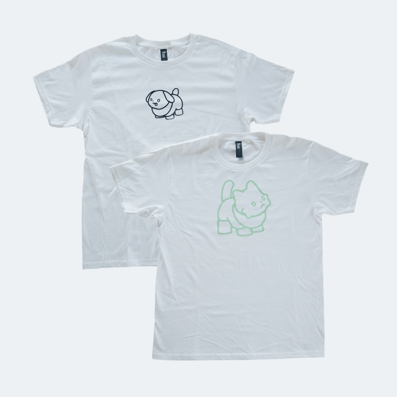 つばさ × fumika hasegawa ／ シルクスクリーンTシャツ | はち