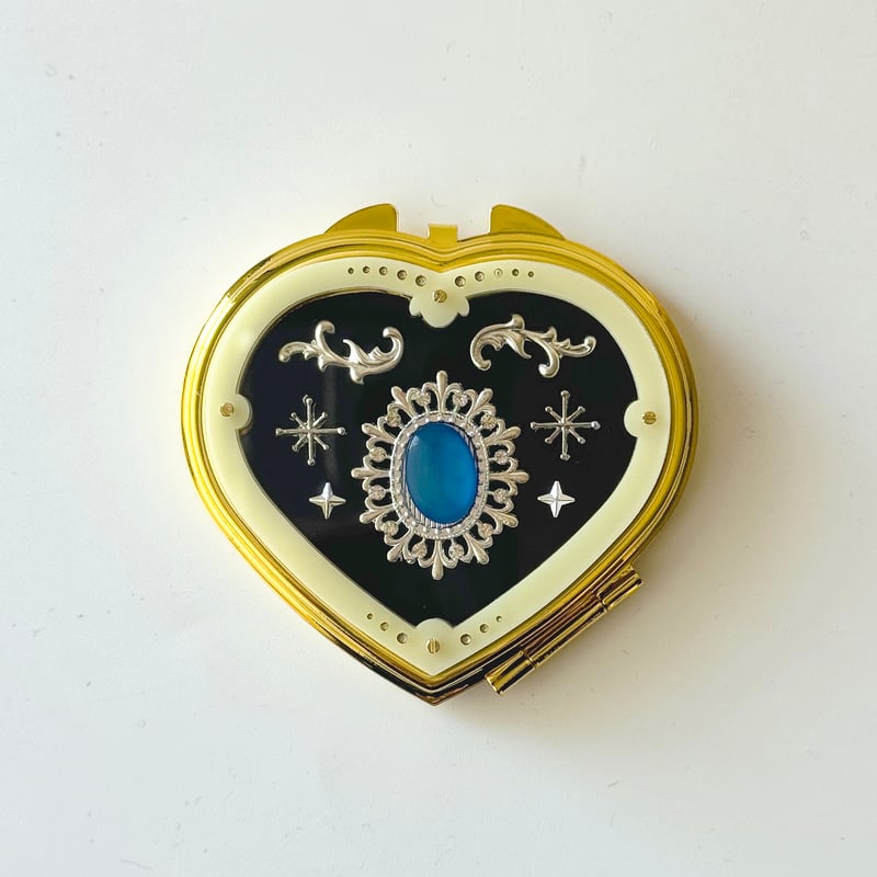 卒業生代表 ／ ミニ宝石箱ミラー ｜ハート | はちみせ （83）