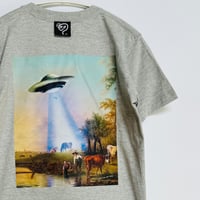83 original ／ LOOK BEHIND! Tシャツ ｜グレー