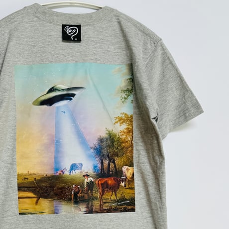 83 original ／ LOOK BEHIND! Tシャツ ｜グレー