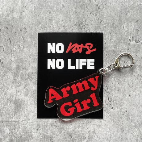 83 original ／ Army Girl＆Boy キーホルダー