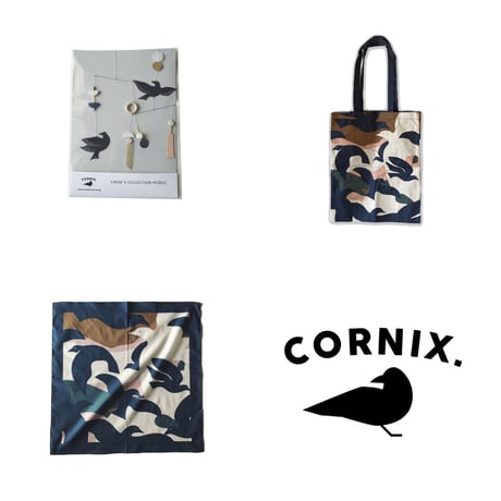 CORNIX. ／ カラスのオーナメント S ・M