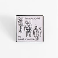 PINS  幽体離脱ピンバッジ