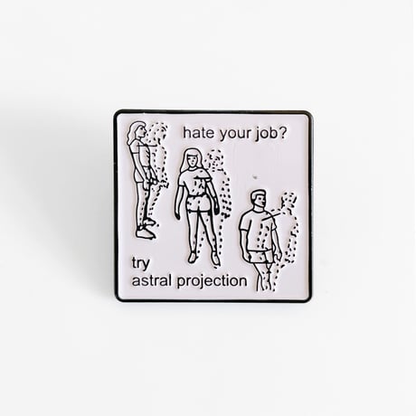 PINS  幽体離脱ピンバッジ