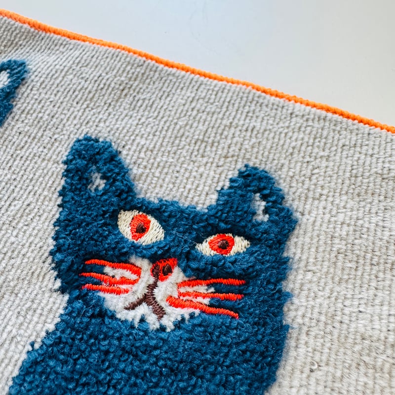 ミロコマチコ ／ ハンドタオル ネコ | はちみせ （83）