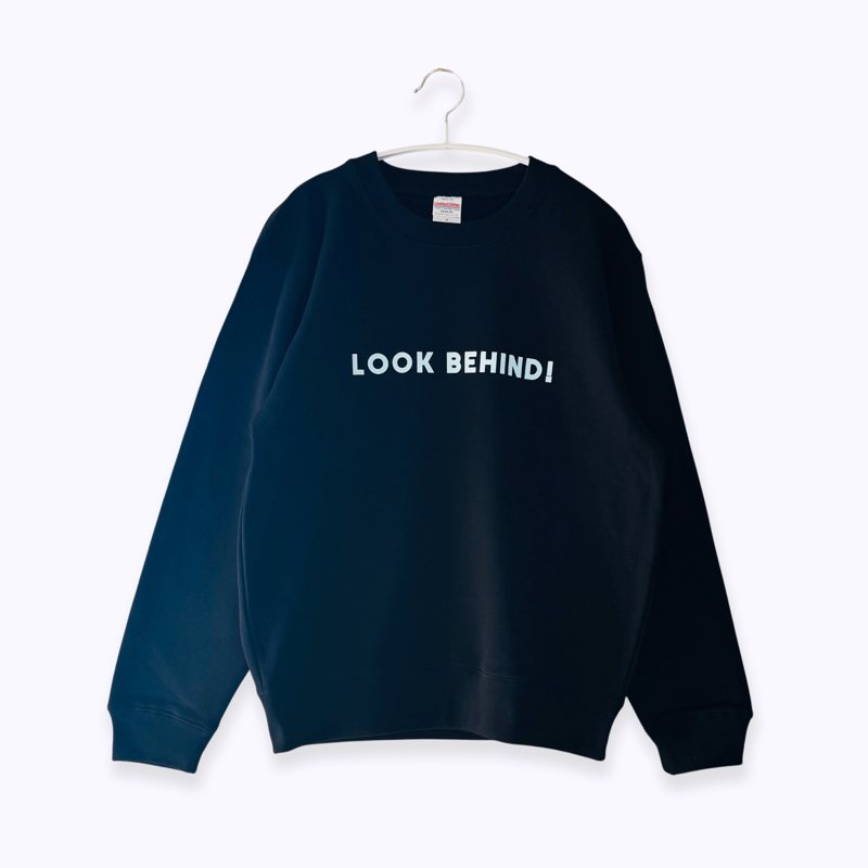 83 original ／ LOOK BEHIND! スウェット｜ブラック | はちみせ （83）