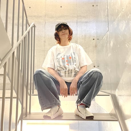 83 original ／ 犬Tシャツ 点と線