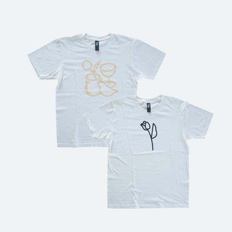 fumika hasegawa ／ シルクスクリーンTシャツ