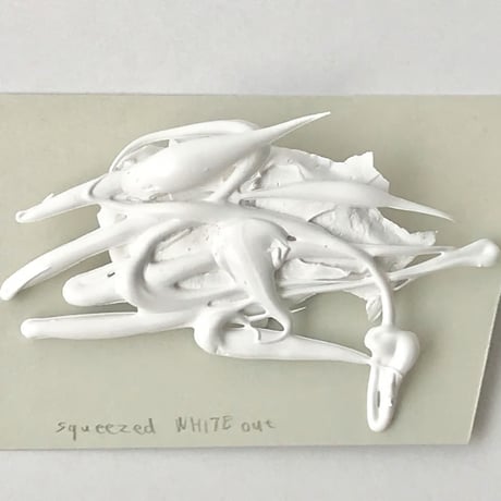 Maki Matsumoto ／ brooch EX-LL WHITE