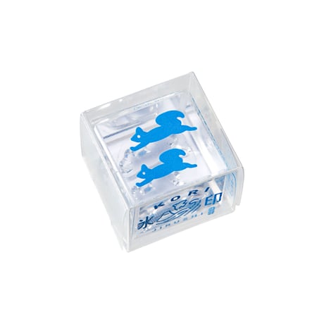 透明スタンプ「氷印」4-Type
