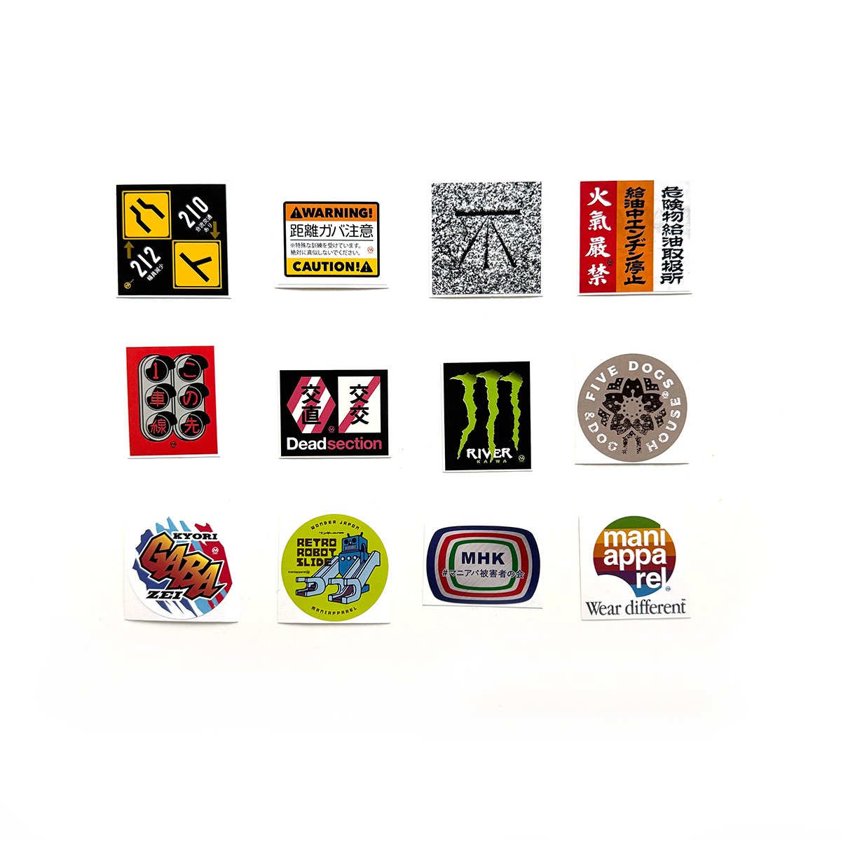 マニアパレル ／ マニアパレル12ステッカーセット | はちみせ （83）