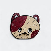 山鳩舎 ／ Diecut clock CAT mochi