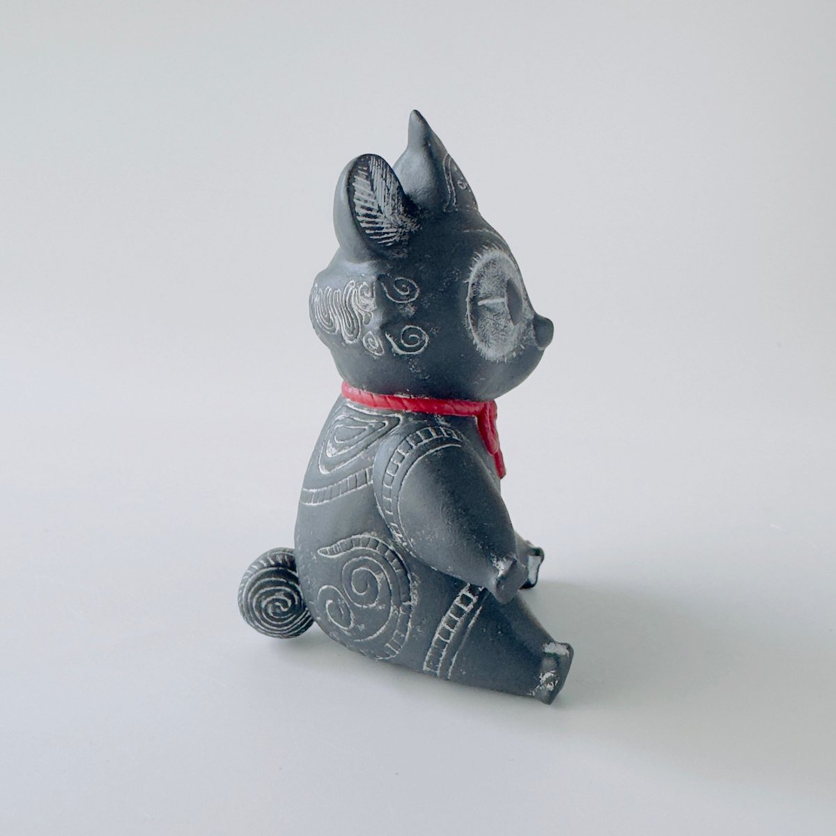 可愛い 遊 犬 置物 銅製 二件 DT592 可愛い 遊 犬 置物 銅製 二件