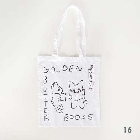 多田玲子 ／ GOLDEN BUTTER BOOKS トートバッグ 18-Color