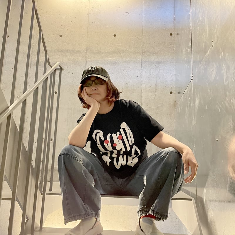 83 original ／ 犬Tシャツ 点と線 | はちみせ （83）