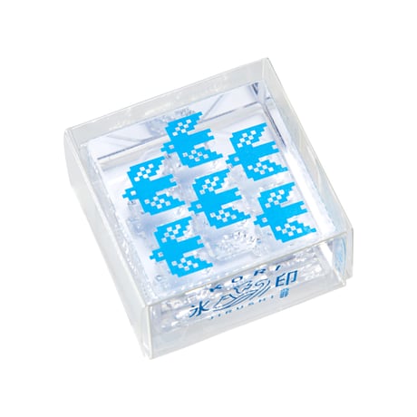 透明スタンプ「氷印」4-Type