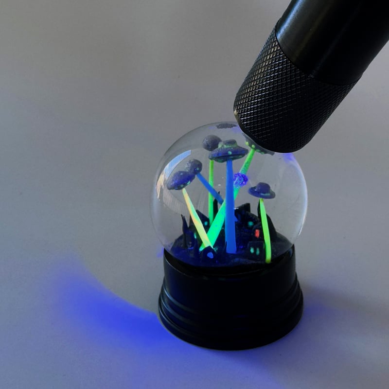 【超激レア】ピーターパン ビッグベン クロックタワーLEDスノードーム 超激レア】ピーターパン ビッグベン クロックタワーLEDスノードーム