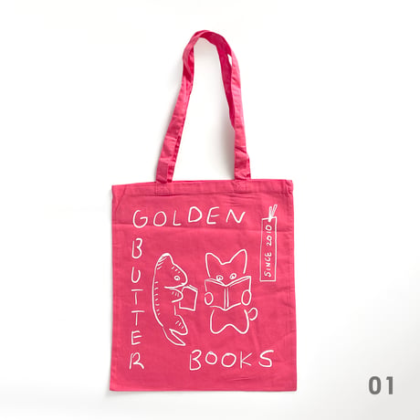 多田玲子 ／ GOLDEN BUTTER BOOKS トートバッグ 18-Color