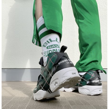 Socks TAKE NAVY Green｜BILLY BUDDUSKY