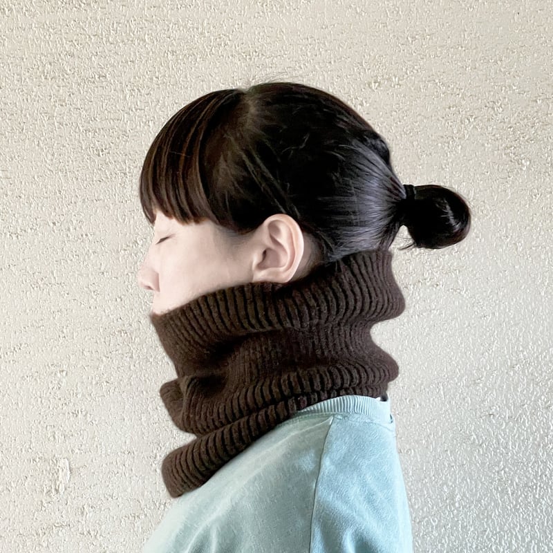 ヤク100% 2Way ネックウォーマー兼ハラマキ | はちみせ （83）