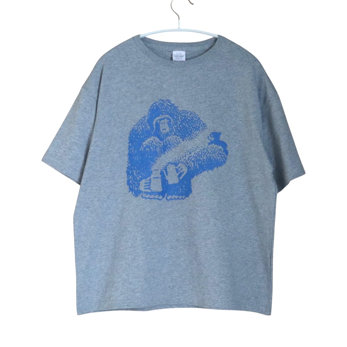 西村ツチカ ／ Sasquatch T ビッグシルエット：グレー | はちみせ （83）