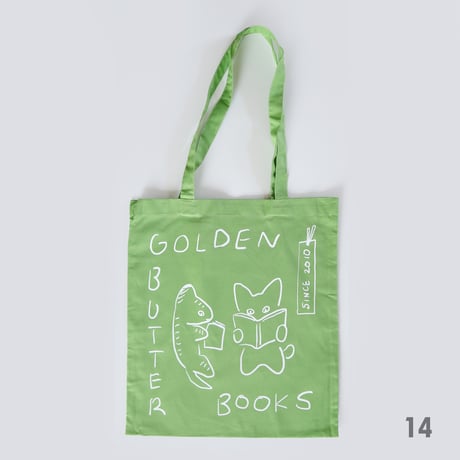 多田玲子 ／ GOLDEN BUTTER BOOKS トートバッグ 18-Color