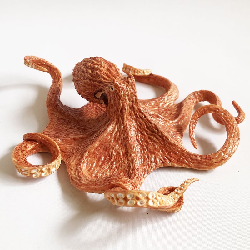 Giant Pacific Octopus figure [Safari] | はちみせ （83）