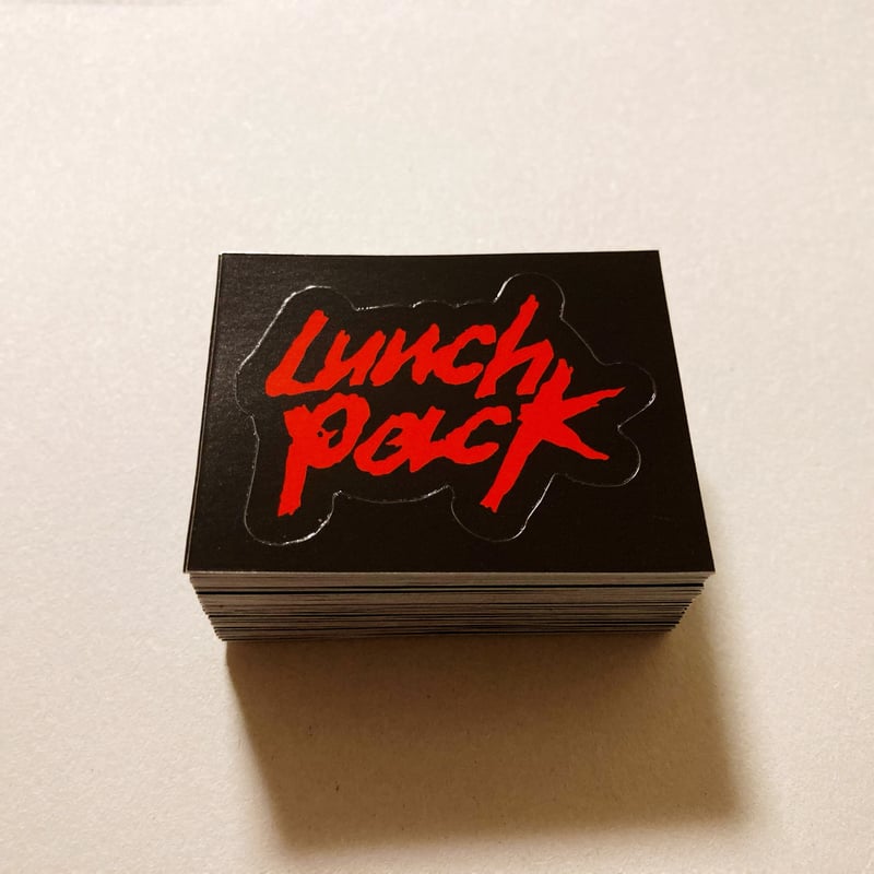 バックヤード ／ Lunch Pack ステッカー｜2枚セット | はちみせ
