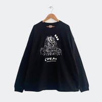 堀本勇樹 ／ 「CHEAT」ビッグシルエットロングスリーブTシャツ