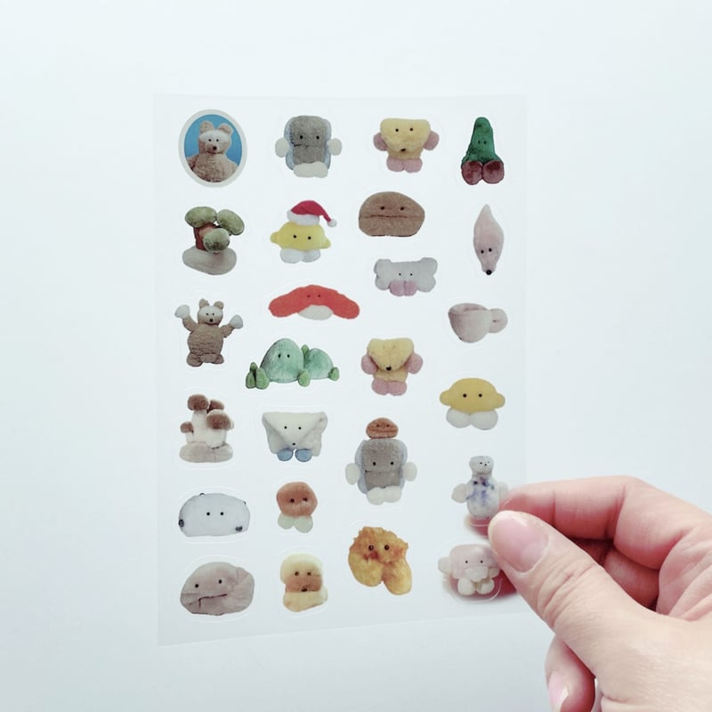 カネヒラ ／ ぬいぐるみシール 25｜vol.1 | はちみせ （83）